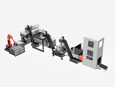 Metal Chips Briquetting Press Line