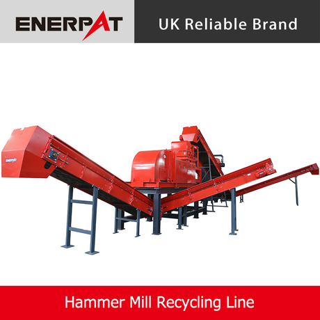 500KW Scrap Metal Shredder Hammer Shredder Machine Scrap Metal Recycling  Machine 