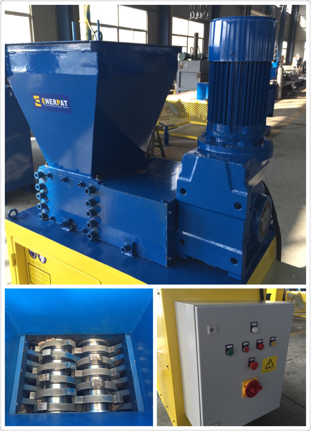 Commercial Tin Cans Two Shaft Shredder MSB-E11 - Buy tin cans two shaft