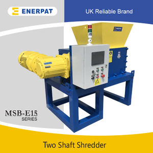 Quality Waste Two Shaft Shredder (MSB-E15)