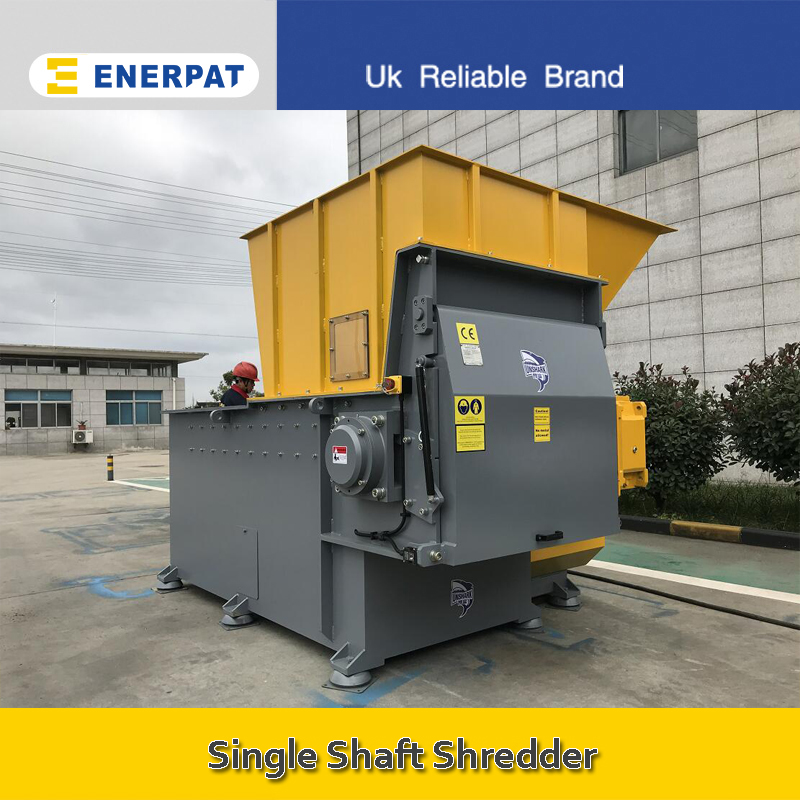 Commercial Single Shaft Shredder Manufacturer for Fiberglass