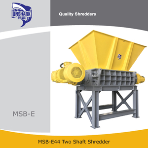 Industrial MSW Shredder Two Shaft Shredder